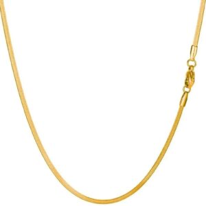 Flat Gold Chain